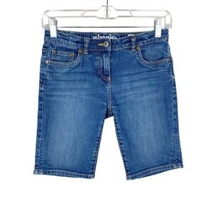 Johnnie B Boden Denim Jean Bermuda Shorts Blue Girls 11 Years